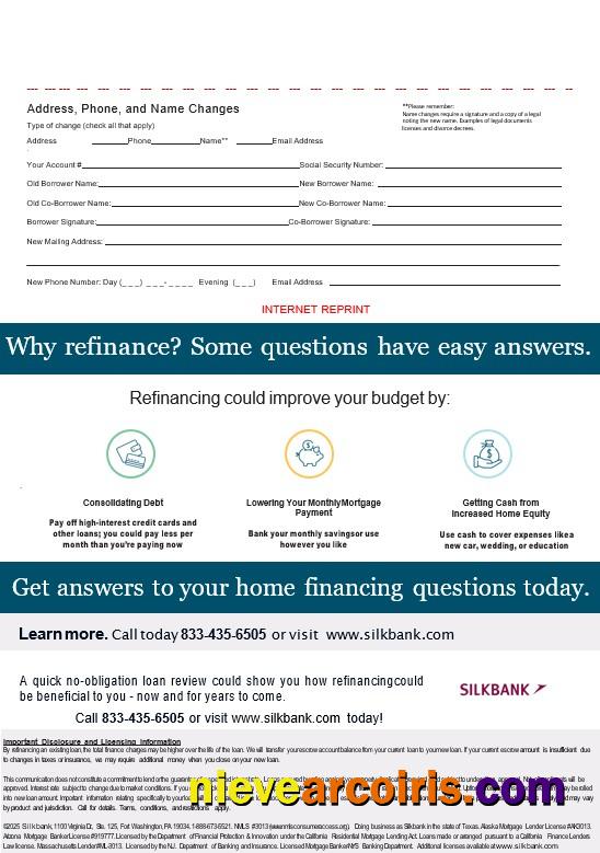 Pakistan Silkbank mortgage statement, 3 pages 3